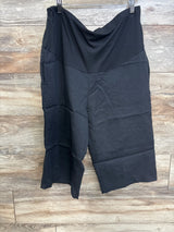 Knee Length Maternity Shorts Black sz Large