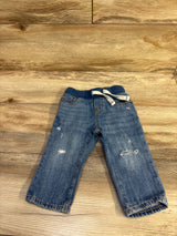 Baby Gap Drawstring Slim Jeans Blue sz 12-18m