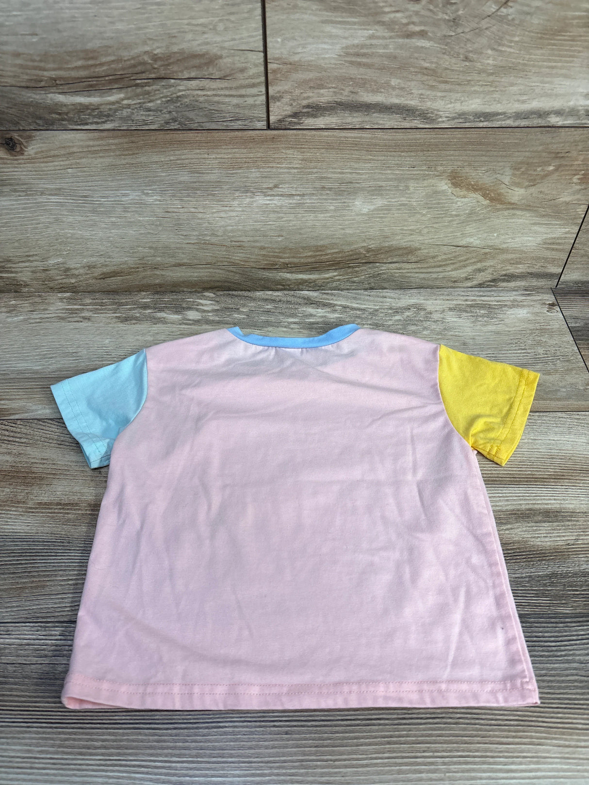 Shein Color Block Shirt Mint sz 2-3T