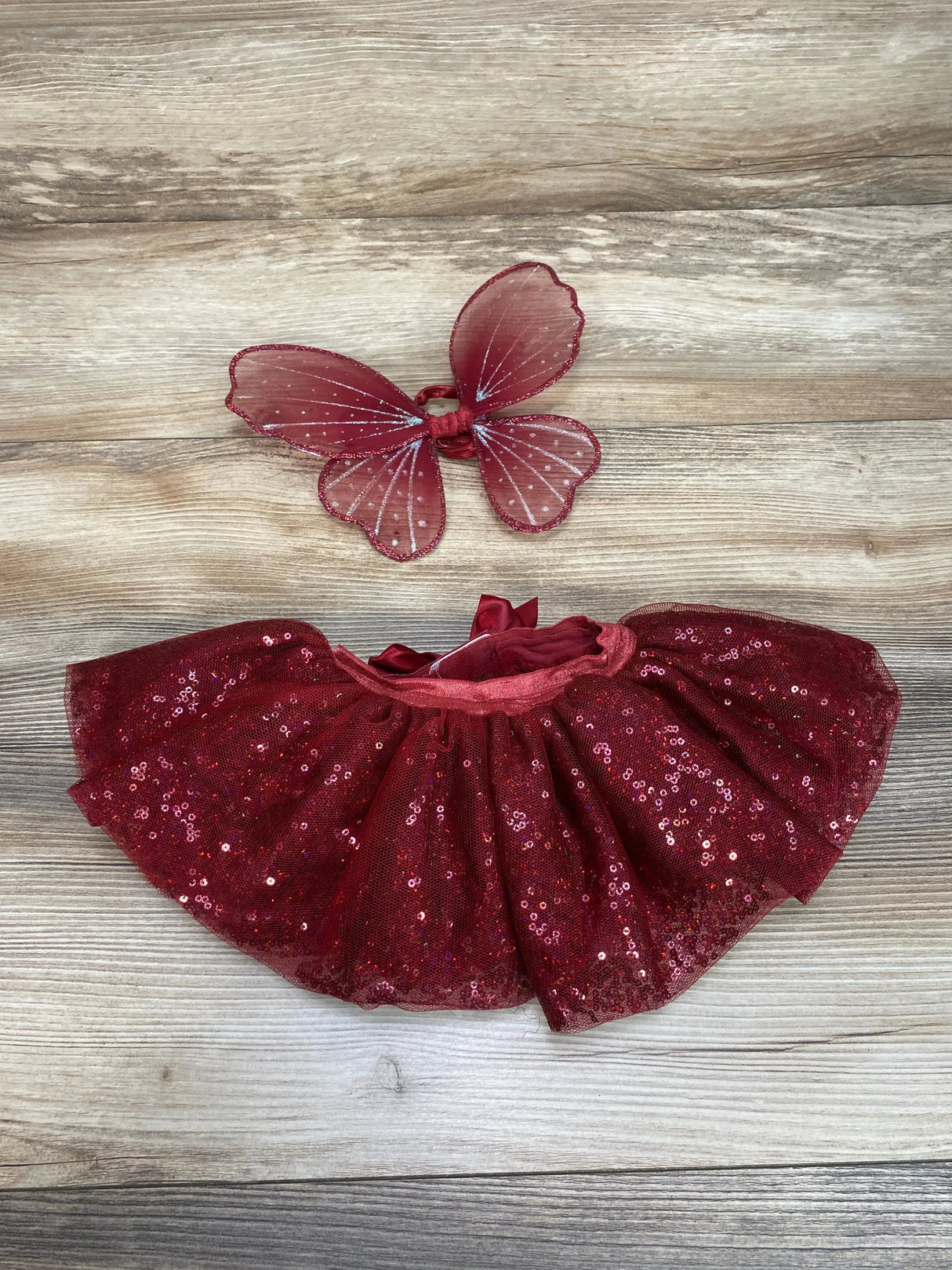 So Dorable Red Tutu & Wings sz 0-12m