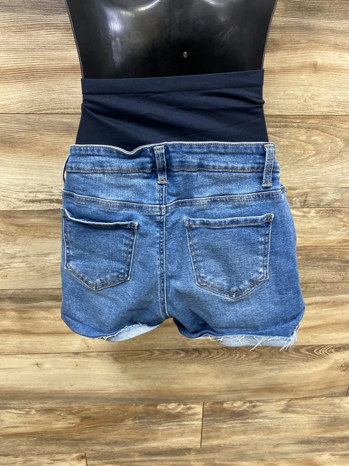 Time & Tru Denim Full Panel Shorts Blue sz Medium