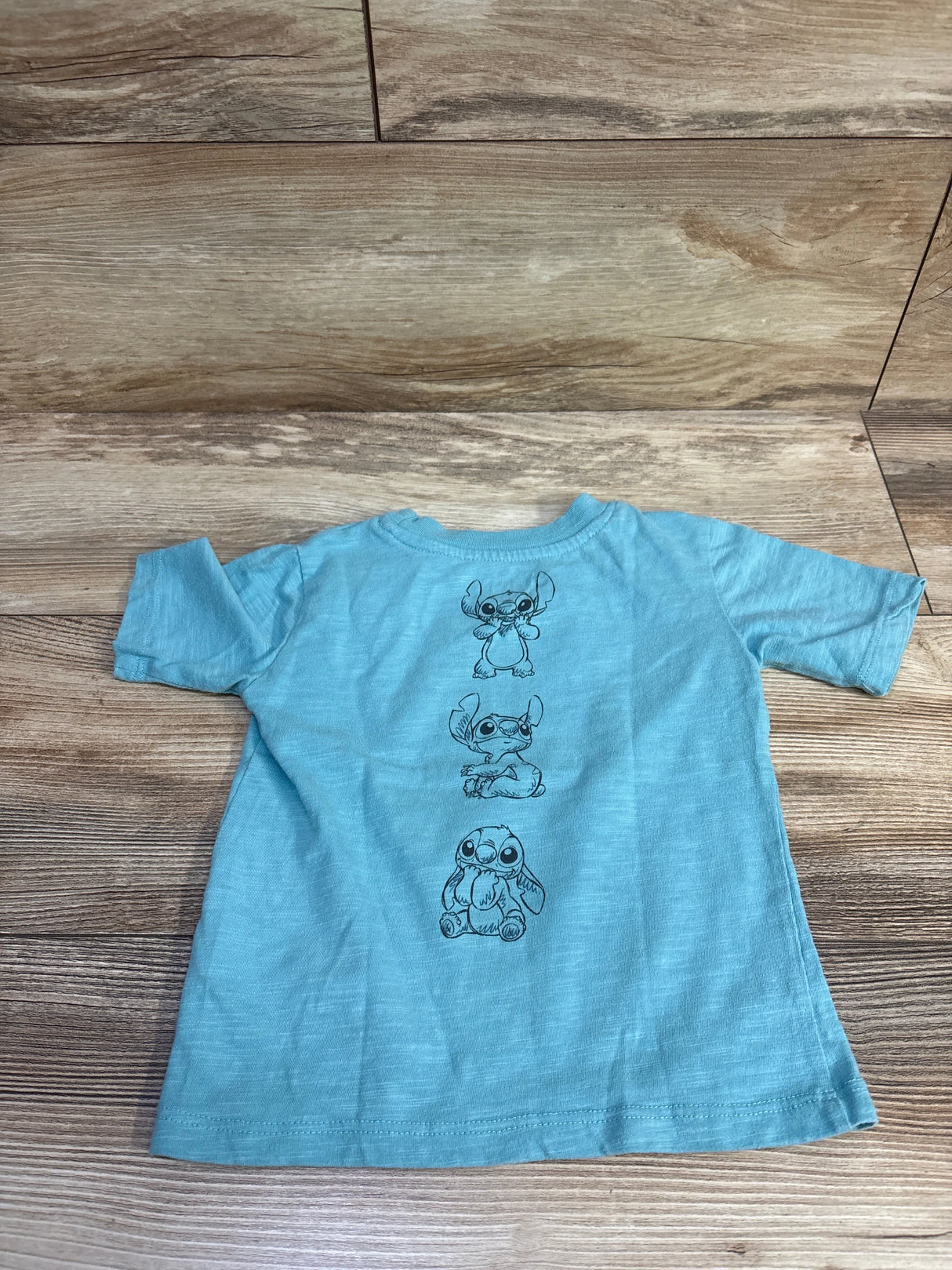 Disney Stitch Ohana Shirt Blue sz 2T