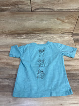 Disney Stitch Ohana Shirt Blue sz 2T