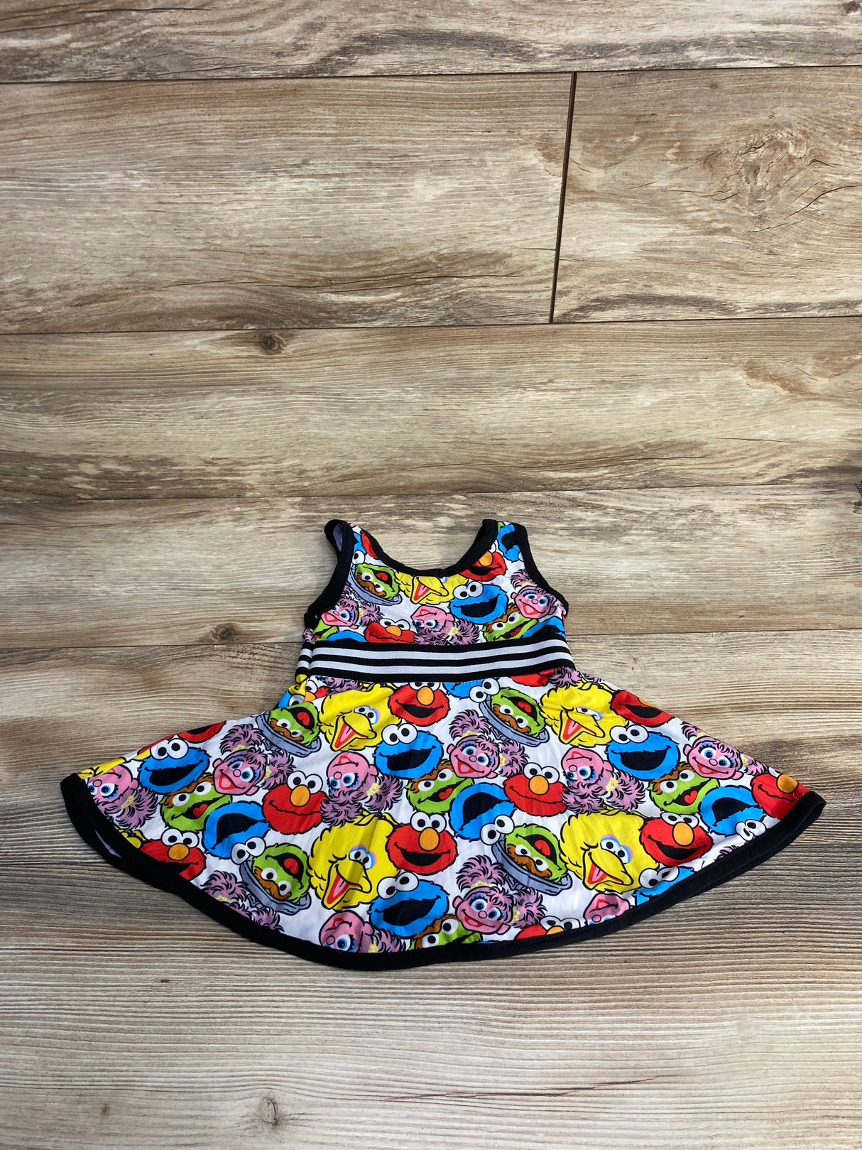 Sesame Street Tank Dress Black sz 12m