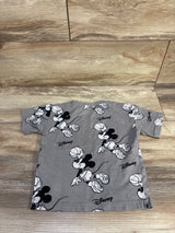 H&M x Disney Mickey Basketball Shirt Grey sz 2T