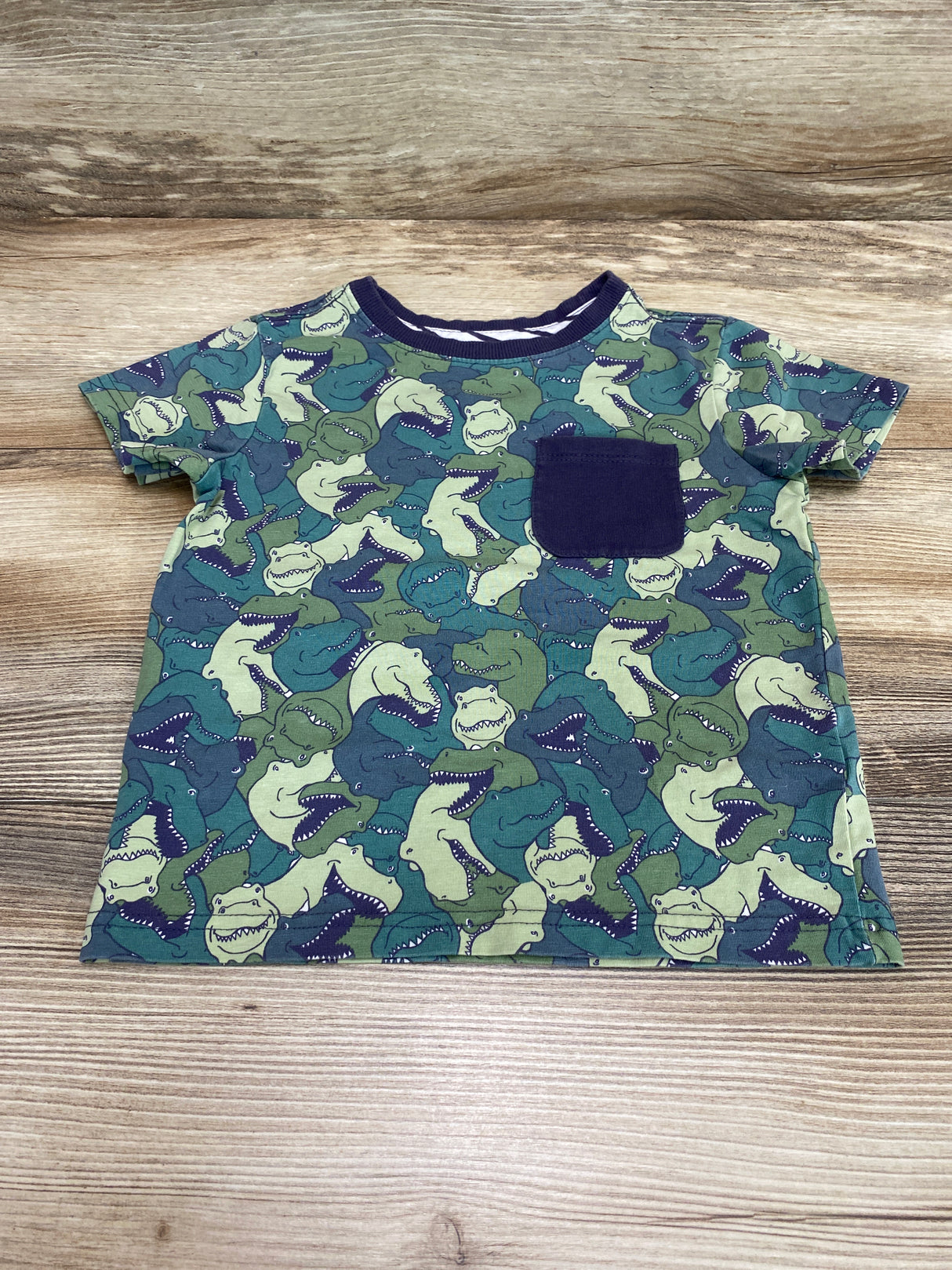 Tommy Bahama Dino Shirt Green sz 3T