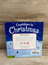 Countdown to Christmas kids book with Advent calendar & turnable wheels, festive rhyming story for holiday fun