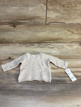 NEW Just One You Knit Sweater Beige sz Newborn
