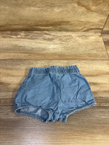Okie Dokie Chambray Bloomers Blue sz 6m