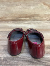 Rachel Shoes Lil' Abelina Flats Burgundy sz 8c
