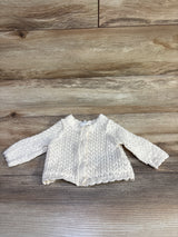 Baby Gap Knit Button-Up Cardigan Ivory sz 0-3m
