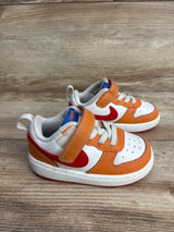 Nike Court Borough Low 2 TD 'Sail Hot Curry' Sneakers sz 6c