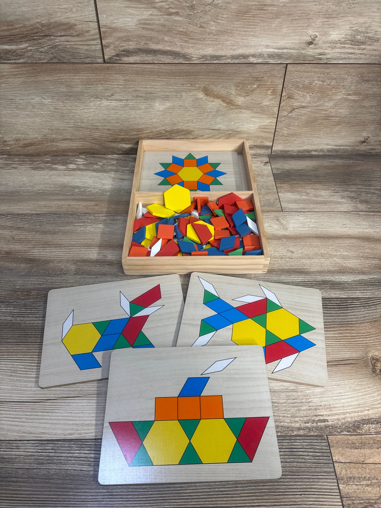 Melissa & Doug Pattern Blocks & Boards