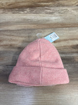 NEW Cat & Jack Knitted Bow Beanie and Mittens, Pink sz 6-12m