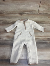 Carter's Sherpa Jumpsuit Cream sz 18m