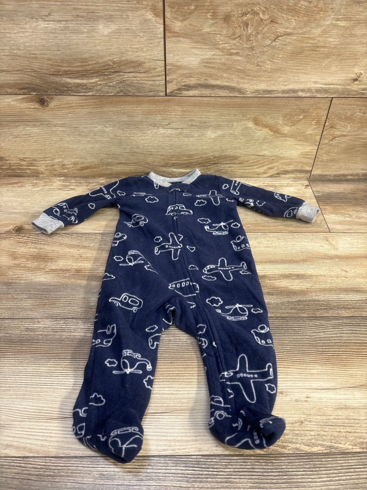 Carter's Blanket Sleeper Navy sz 6m