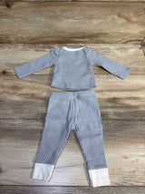 Cloud Island 2pc Textured Shirt & Pants Set Grey sz Newborn
