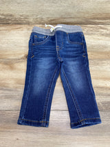 Cat & Jack Skinny Drawstring Jeans Blue sz 12m