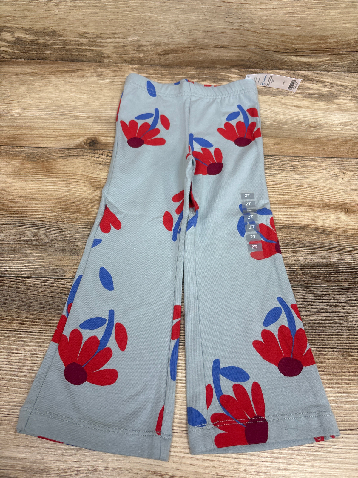 NEW Carter's Floral Flared Leggings Blue sz 2T