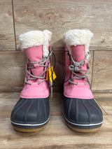 NEW Cat & Jack Kit Winter Boots Pink sz 6Y