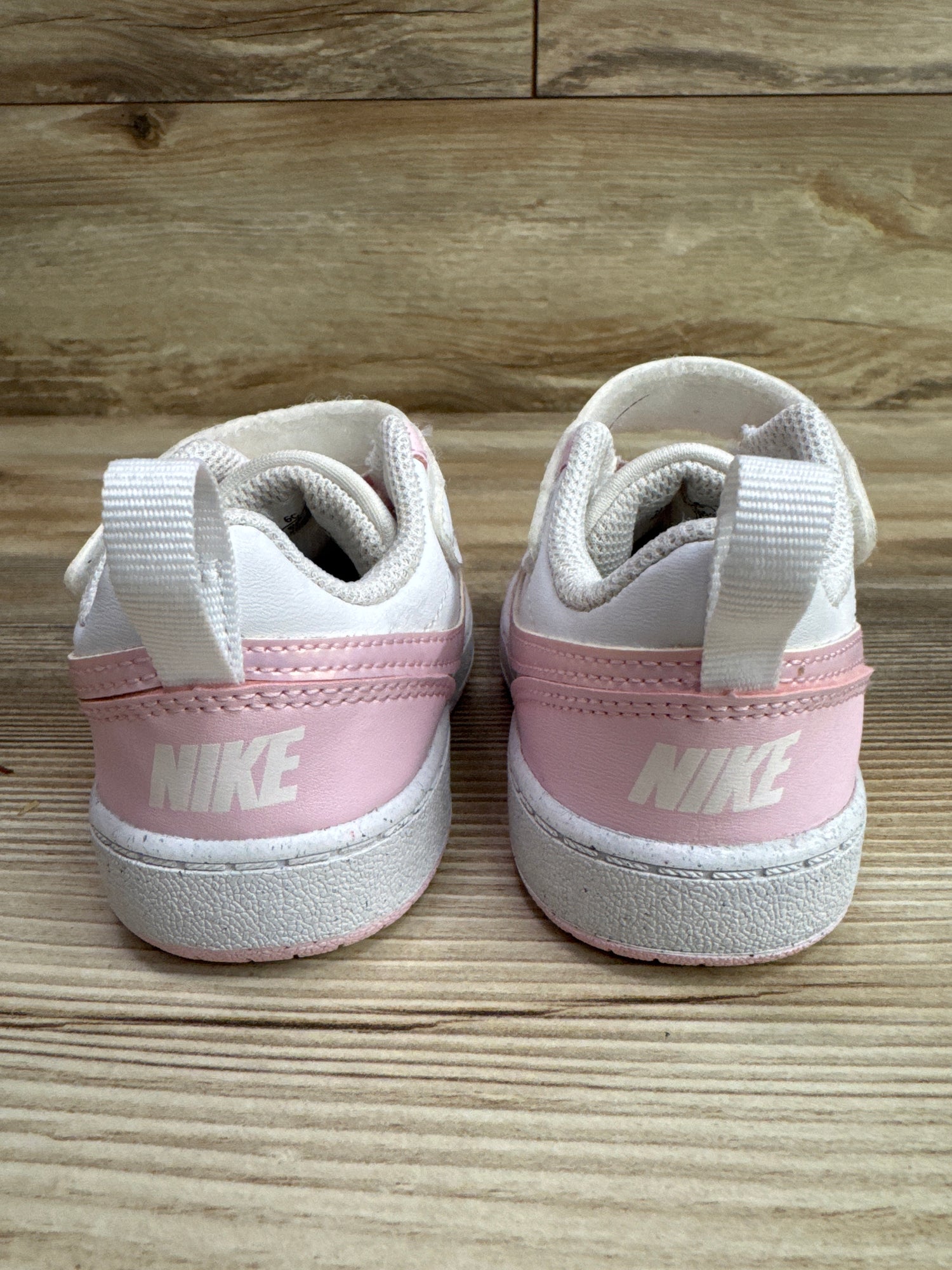 Nike Court Borough Low Recraft TD 'Pink Foam White' Sneakers sz 6c