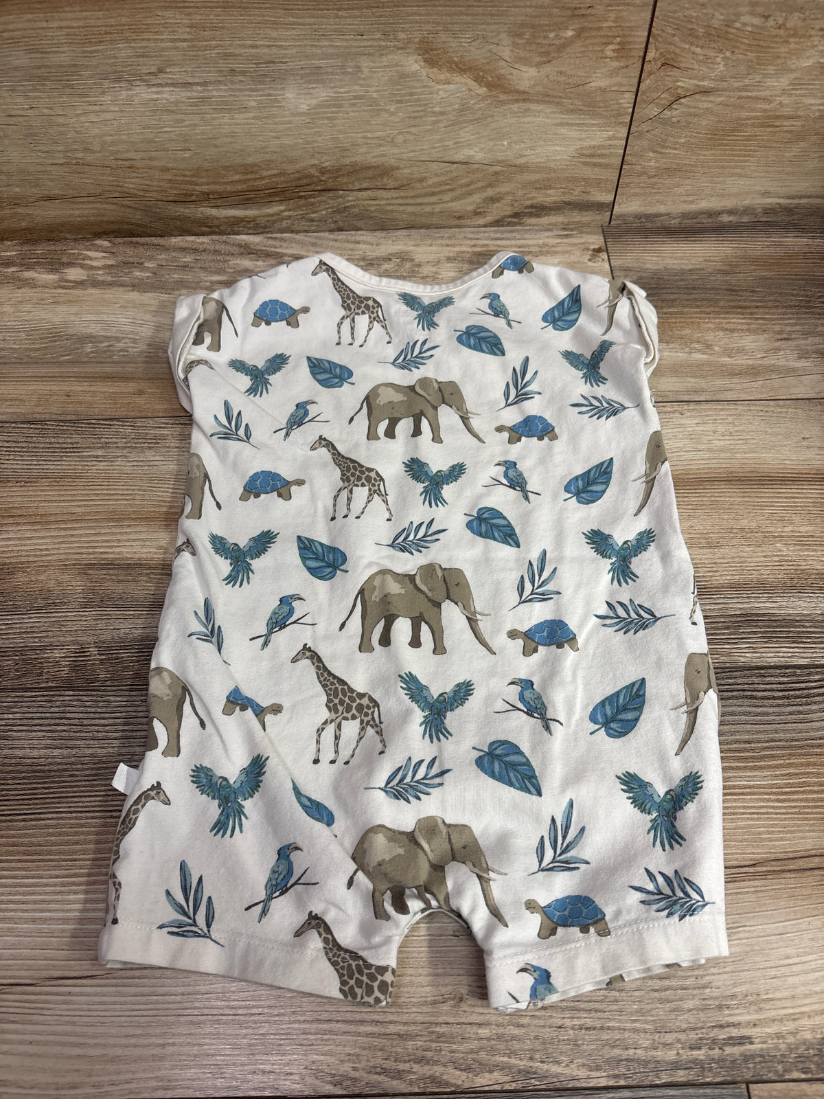 Little Planet Organic Shortie Romper Ivory sz 24m