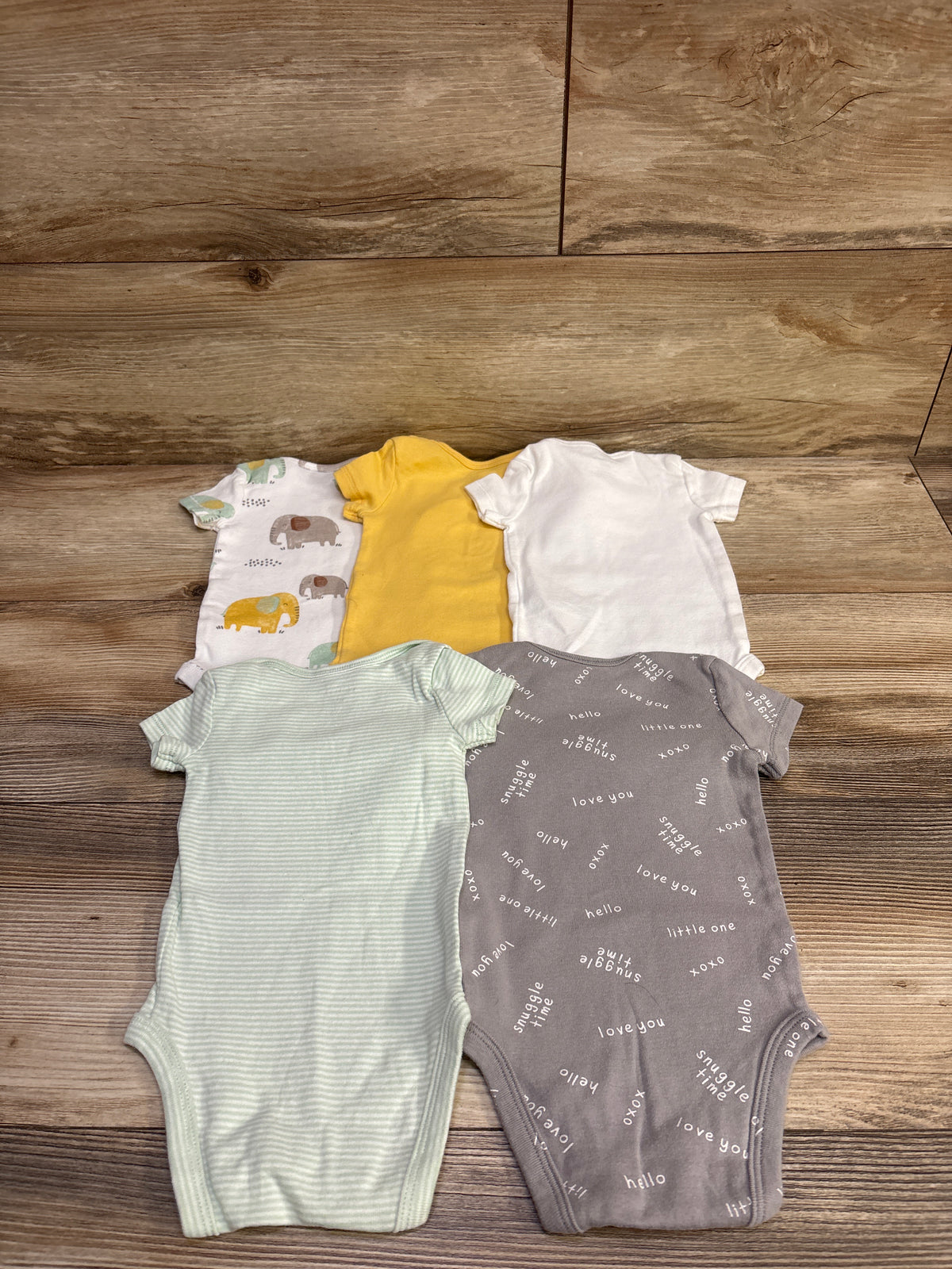 Carter's 5pk Bodysuits White sz 3m