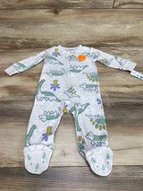 NEW Just One You Dino Sleeper Grey sz 6m