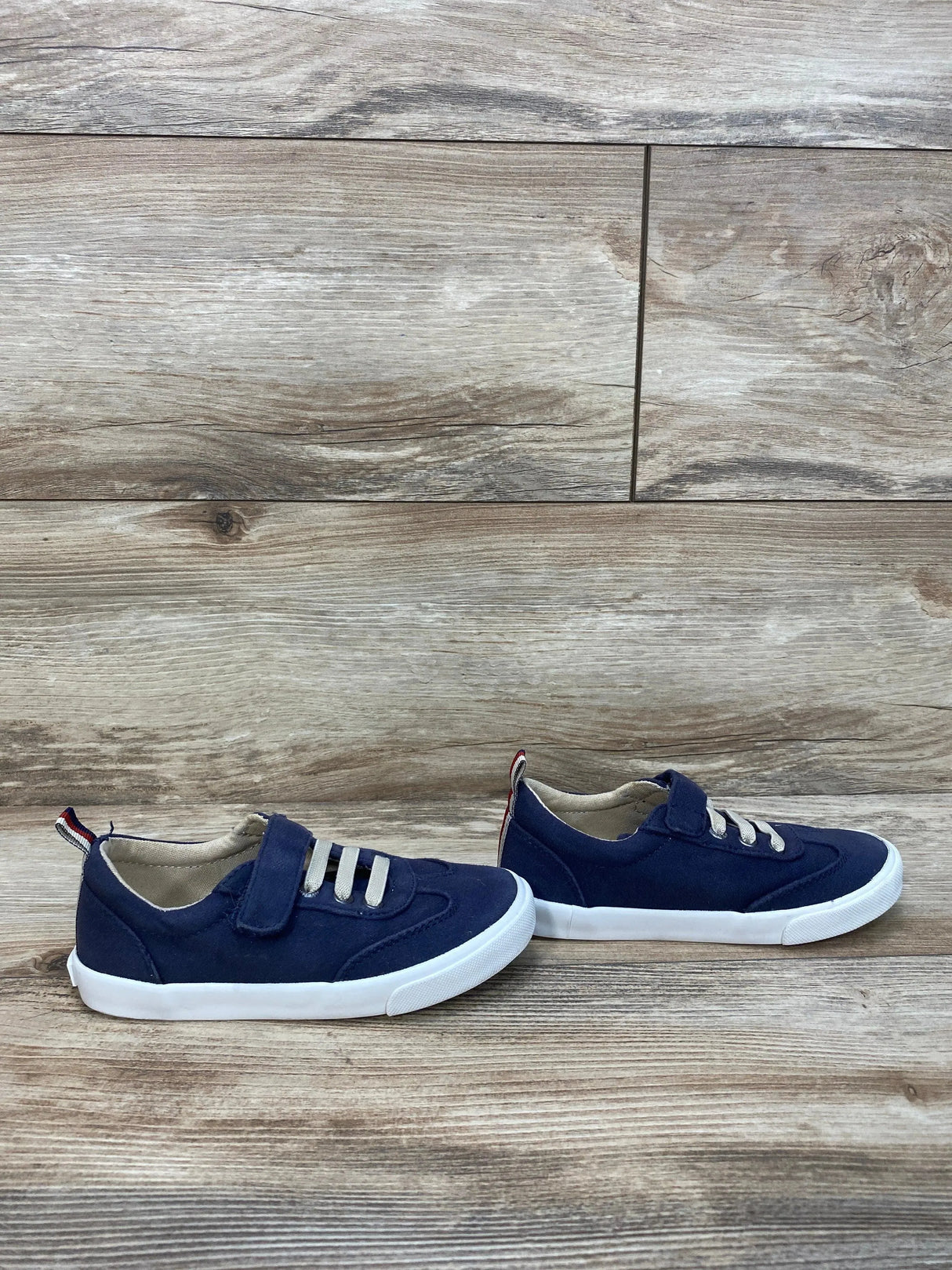 Old Navy Blue Canvas Sneakers sz 10c - Me 'n Mommy To Be