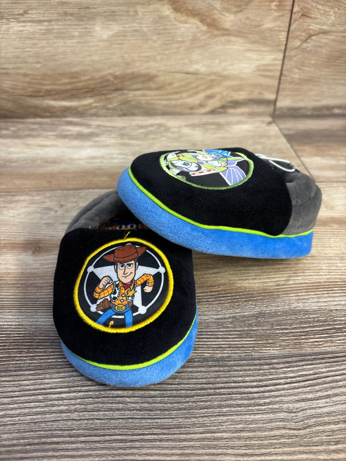 NEW Toy Story Slippers Black sz 5/6c