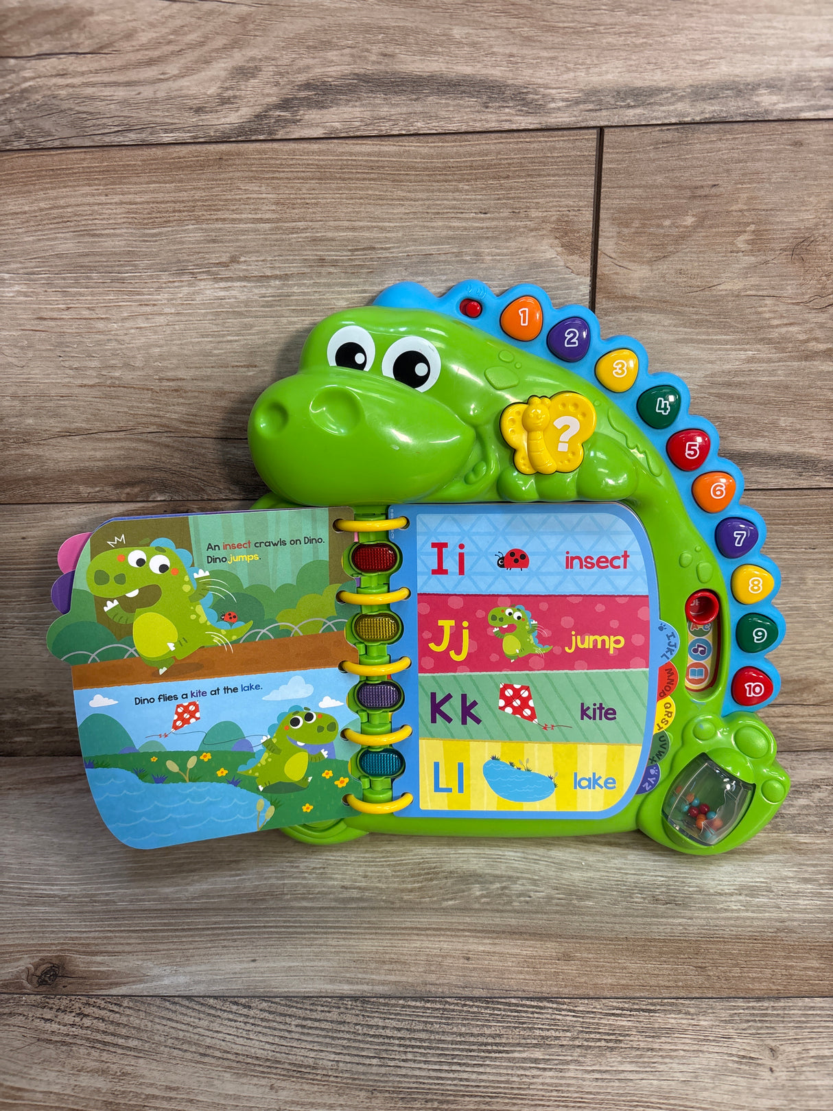 LeapFrog Dino's Delightful Day! Book, Green