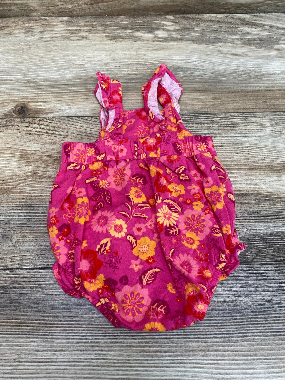 Carter's Pink Floral Bubble Romper sz Newborn - Me 'n Mommy To Be