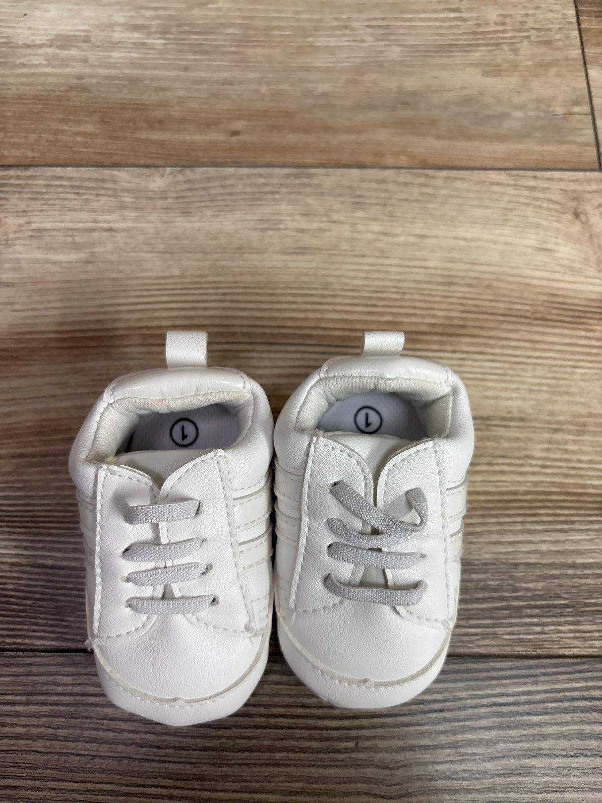 KIDSUN Anti-Slip Soft Sole Sneakers White sz 1c