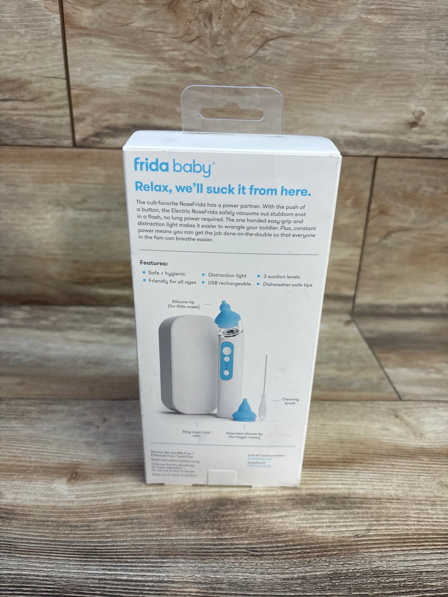 NEW FridaBaby Electric NoseFrida Nasal Aspirator