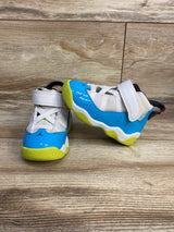 Air Jordan 6 Rings TD 'White Light Blue Fury' Sneakers sz 5c