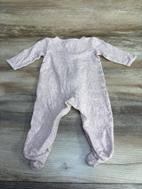 Carter's Heart Print Sleeper Pink sz 6m - Me n Mommy To Be