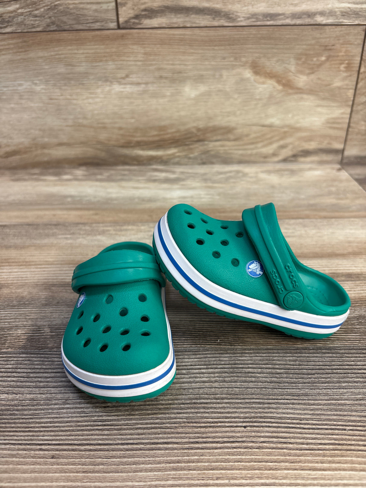 Crocs Crocband Clog Green sz 6c