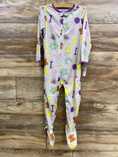 NEW Carter's Sleeper Grey sz 4T - Me n Mommy To Be