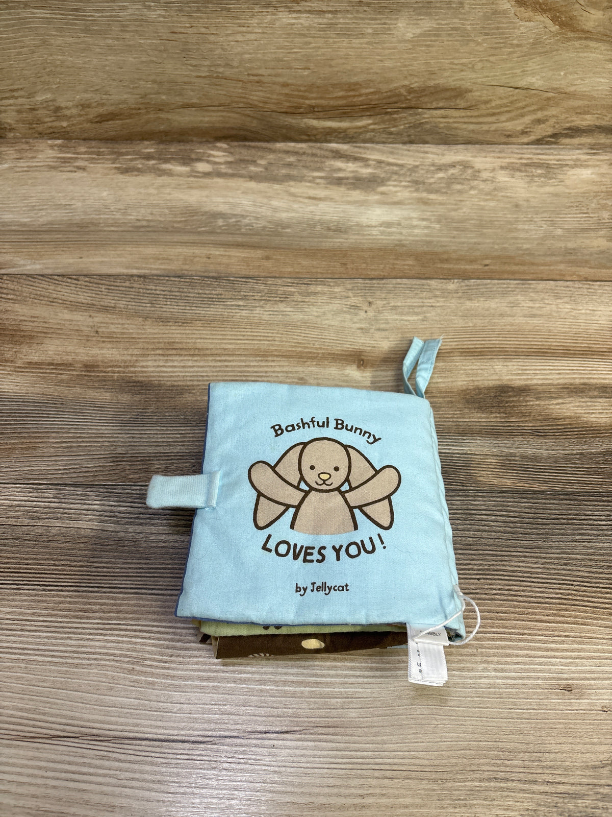 Jellycat Bashful Bunny Loves You Soft Book