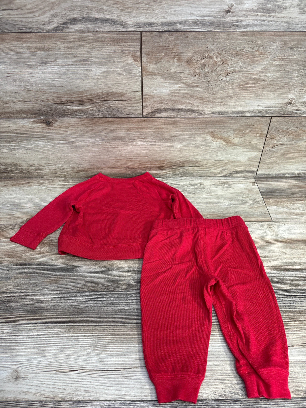 Disney x Jumping Beans 2pc Minnie Mouse Shirt & Bottoms Set Red sz 12m