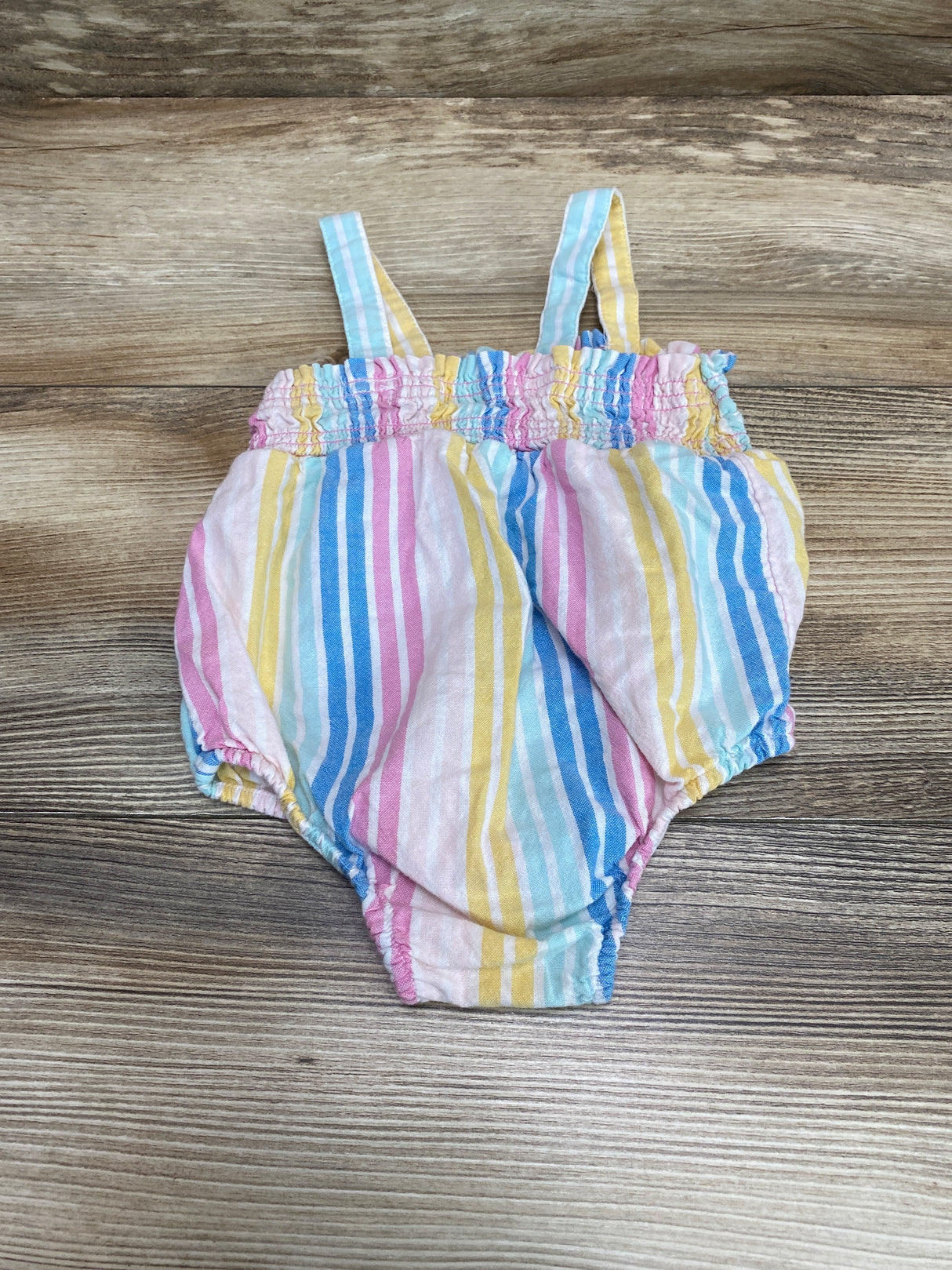 Okie Dokie Striped Sunsuit Pink sz 9m