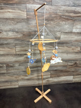FEISIKE Standing 57'' Crib Mobile Arm with Space Mobile