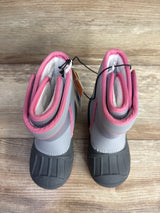 NEW Cat & Jack Lenny Winter Snow Boots Grey sz 7c