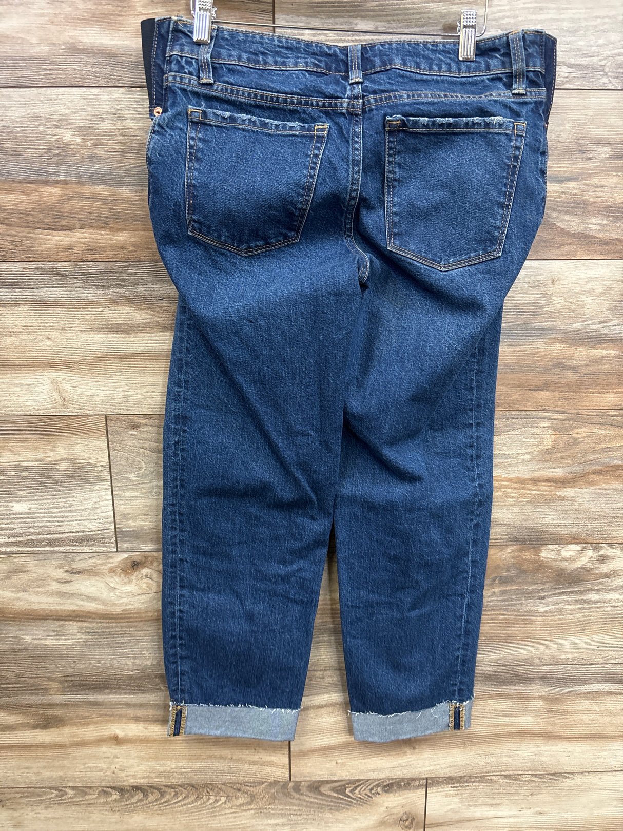 Isabel Maternity Under Belly 90's Straight Maternity Jeans Blue sz 6/Small