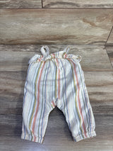 Carter's Striped Jumpsuit Ivory sz 3m