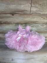 Popatu Heart Tank Ruffle Dress with Tutu Skirt Pink sz 18m