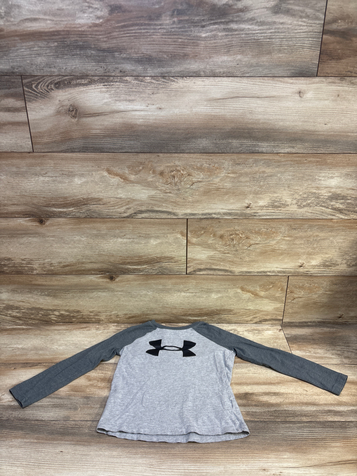Under Armour Logo Shirt Grey sz 5T
