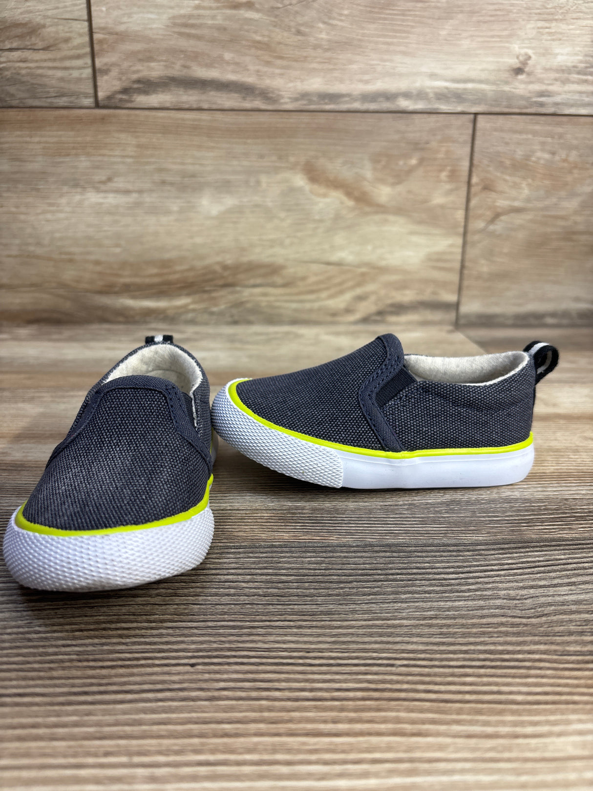 Cat & Jack Taylor Slip-On Sneakers, Navy sz 5c