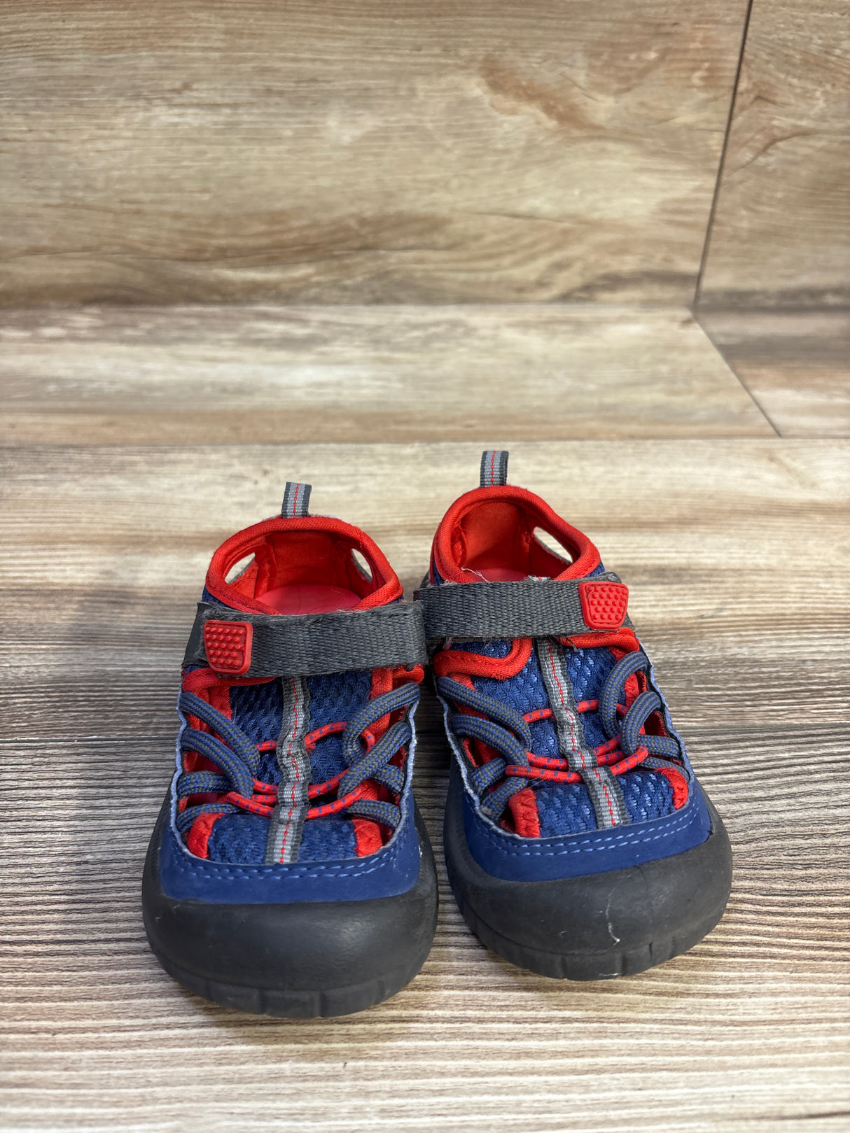 Oshkosh Pumba2 Bumptoe Sandal Navy sz 6c