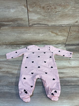 Shein Ribbed Textured Coverall Pink sz 0-1m